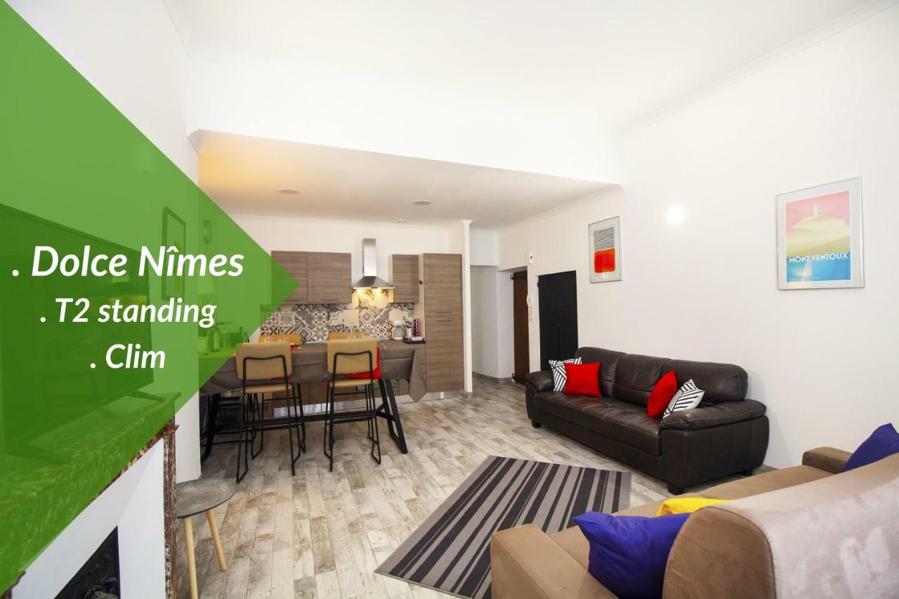 *Dolce Nimes - T2 Standing - Clim * Apartamento Exterior foto